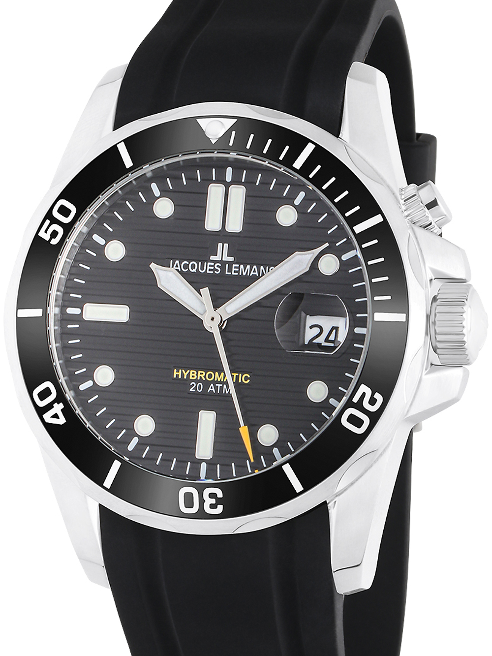 Jacques Lemans 1-2170A Herreur Hybromatic Diver