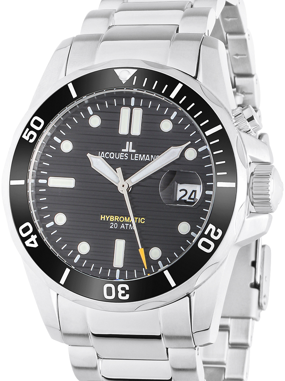 Jacques Lemans 1-2170G Herreur Hybromatic Diver