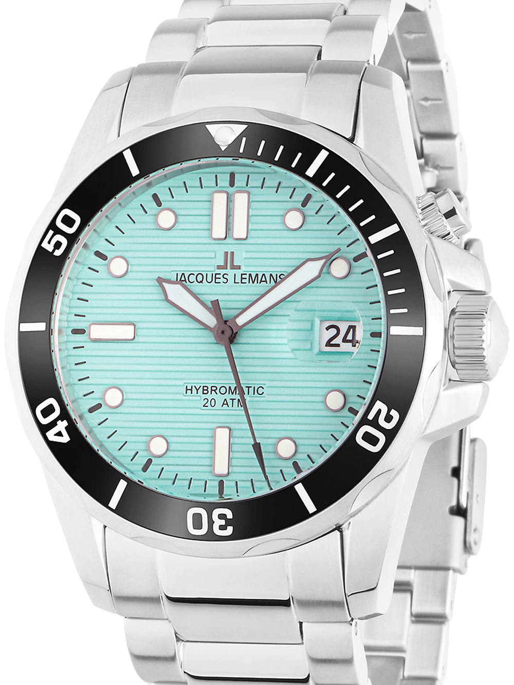 Jacques Lemans 1-2170I Herreur Hybromatic Diver