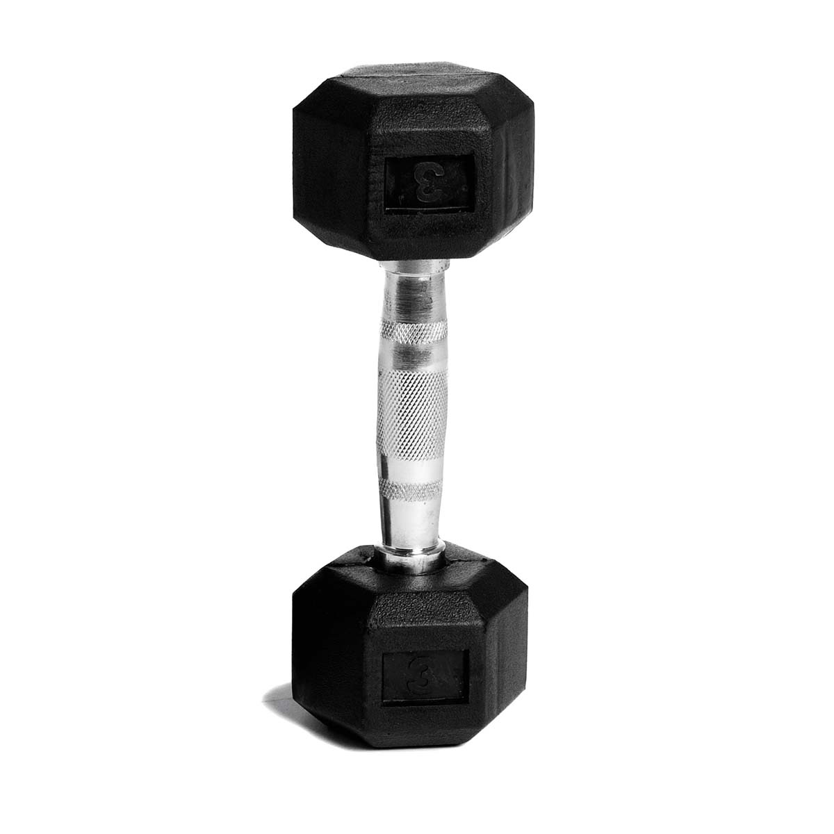 Hex Dumbbell 3 kg Black/Silver