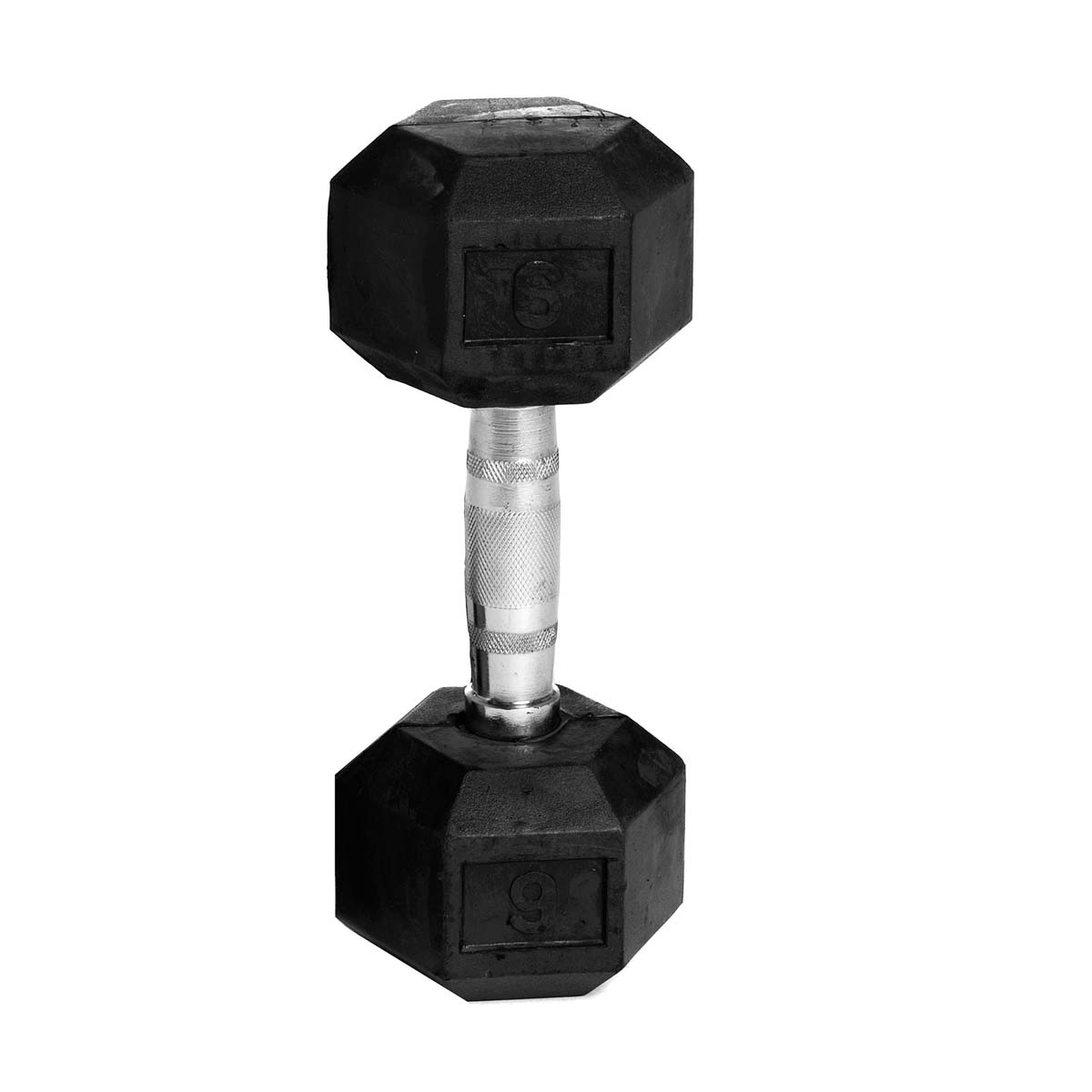 Hex Dumbbell 9 kg Black/Silver