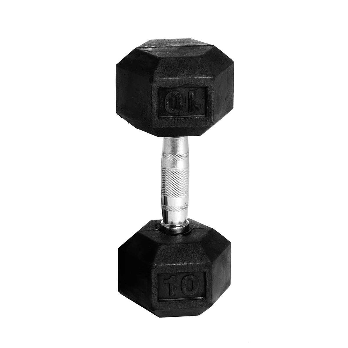 Hex Dumbbell 10 kg Black/Silver