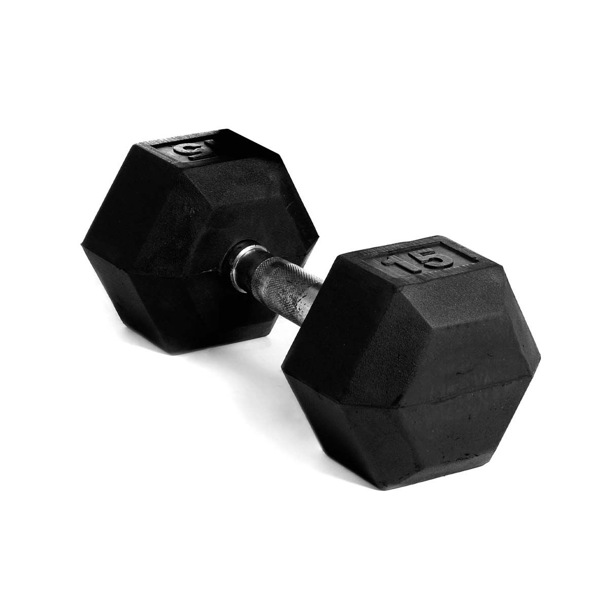 Hex Dumbbell 15 kg Black/Silver