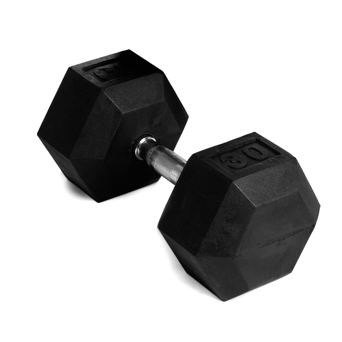 Hex Dumbbell 30 kg Black/Silver