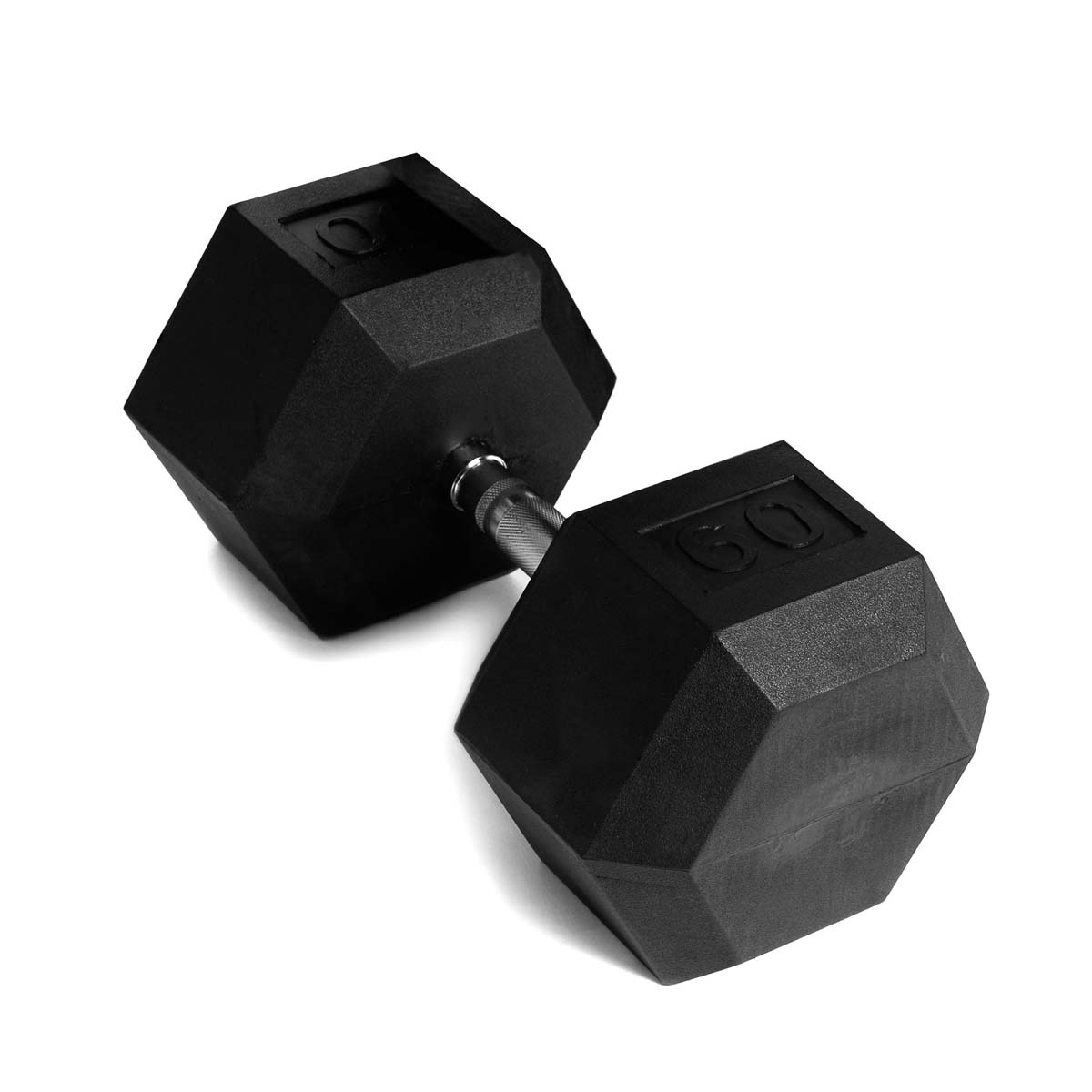 Hex Dumbbell 60 kg Black/Silver