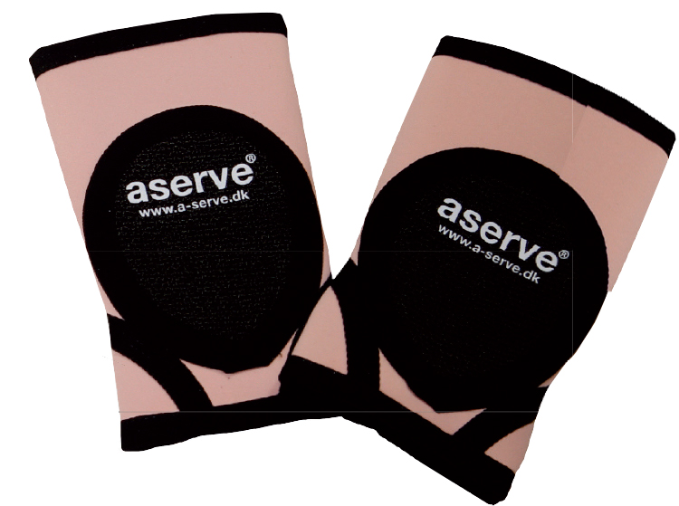 Aserve Junior Lyserød Albuebeskytter (Inkl. Pude) par Str Large