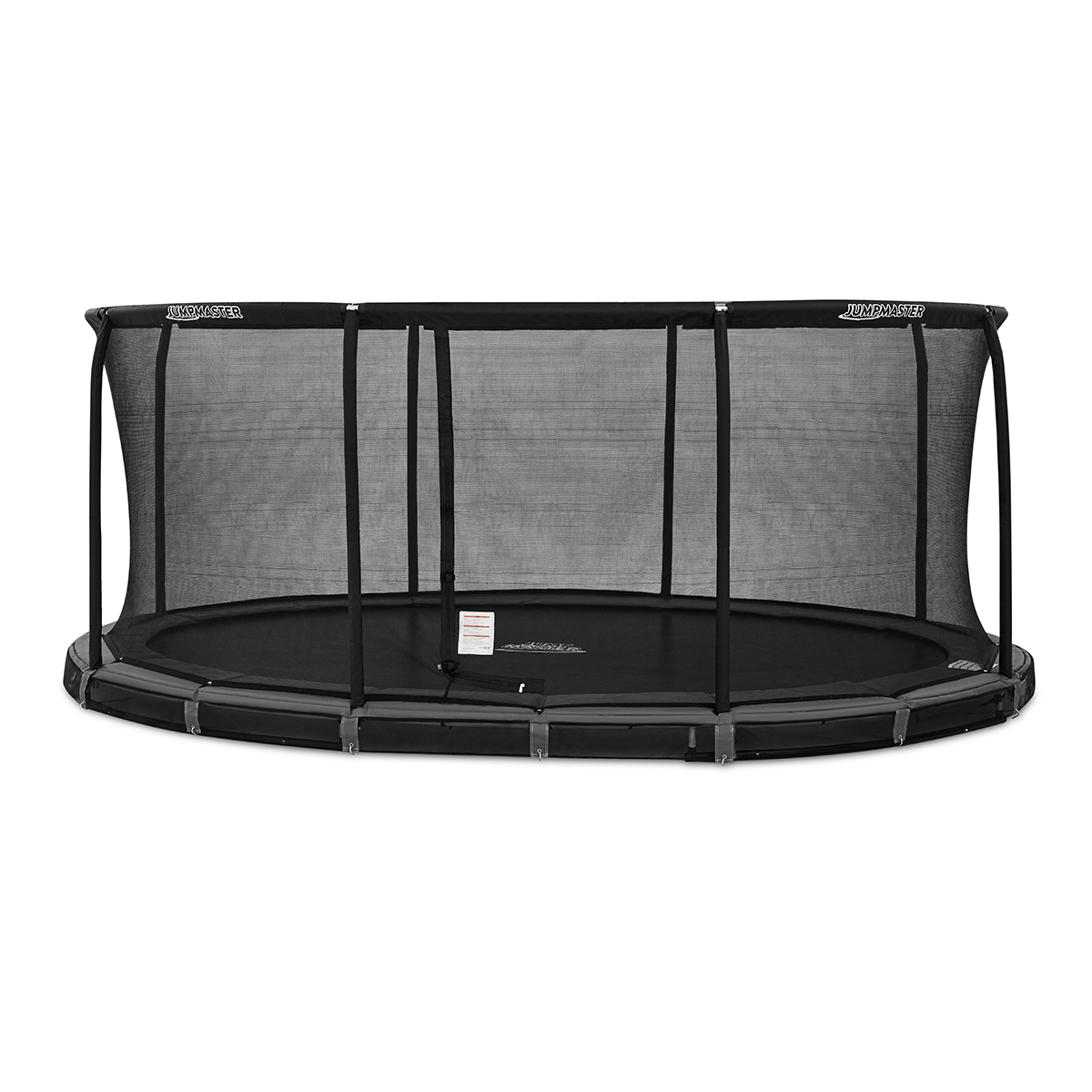 Premium Fly Oval Inground Trampolin 5,0 m. - inkl. sikkerhedsnet