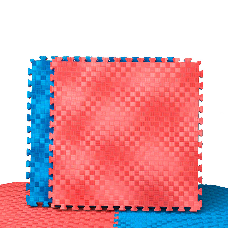 Odin Floor Guards Fitnessgulv 1000x1000x40 mm Rød/Blå