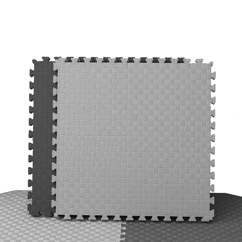 Odin Floor Guards Fitnessgulv 1000x1000x40 mm Grå/Sort