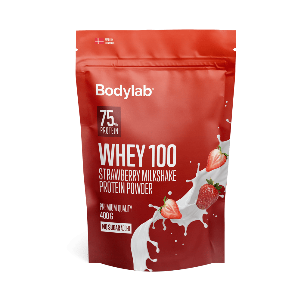 Bodylab Whey 100 Proteinpulver Strawberry Milkshake (2,4kg)