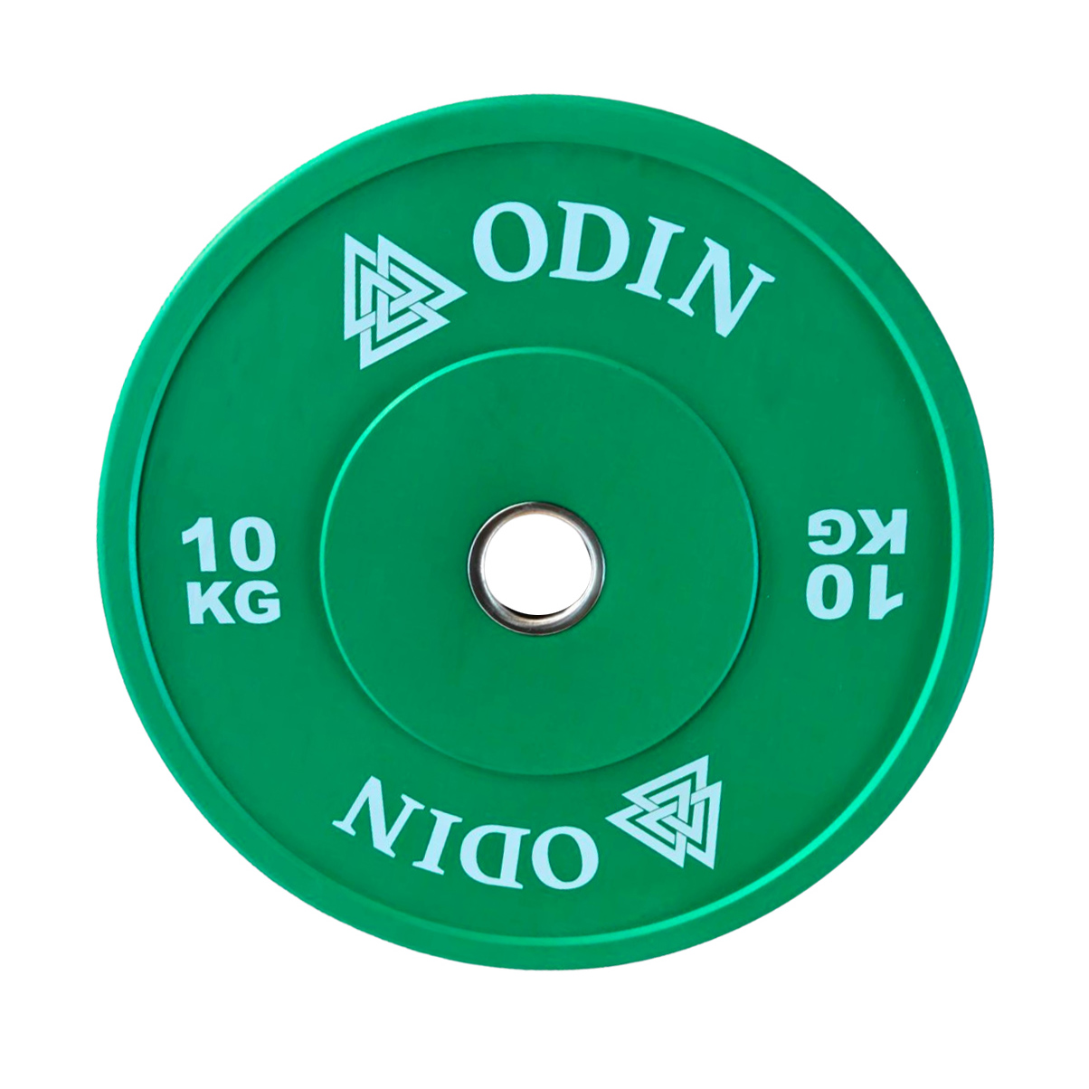 Odin Olympic Farvet Bumper Vægtskive 10kg (1 stk)