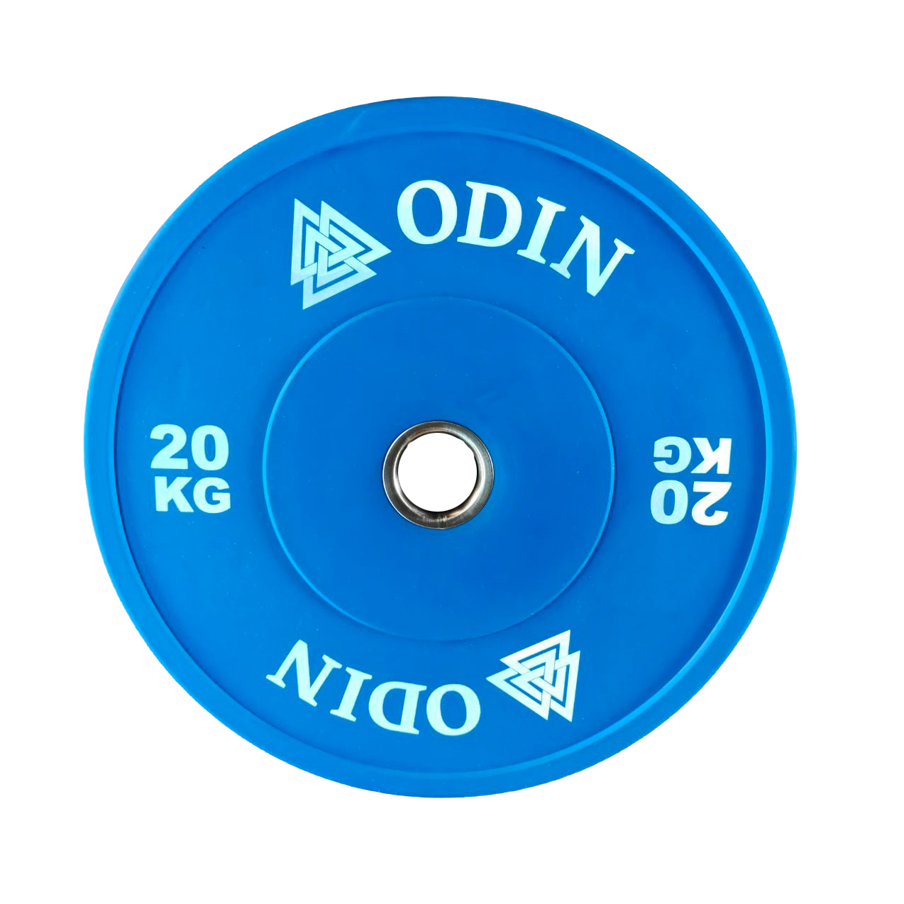 Odin Olympic Farvet Bumper Vægtskive 20kg (1 stk)