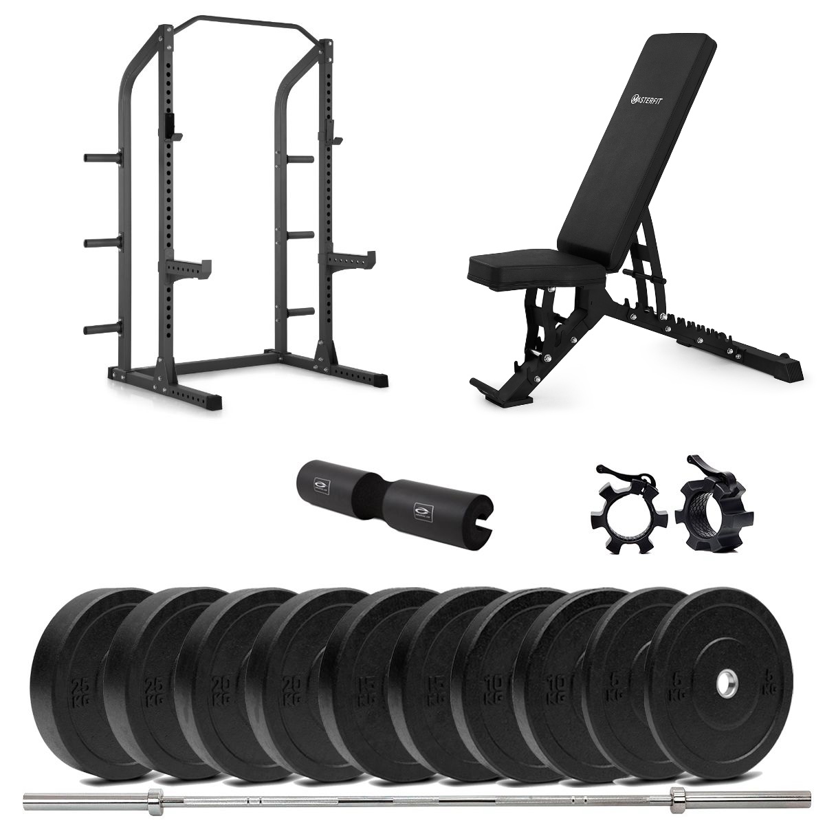 300 Half Rack Bumper Styrkepakke - 120 kg