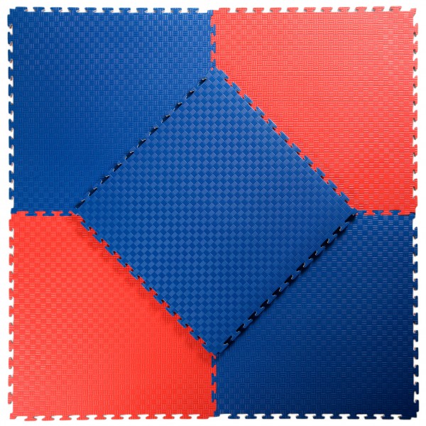 Nordic Fighter Floor Guards Rød/Blå 25mm (Medium Bløde)