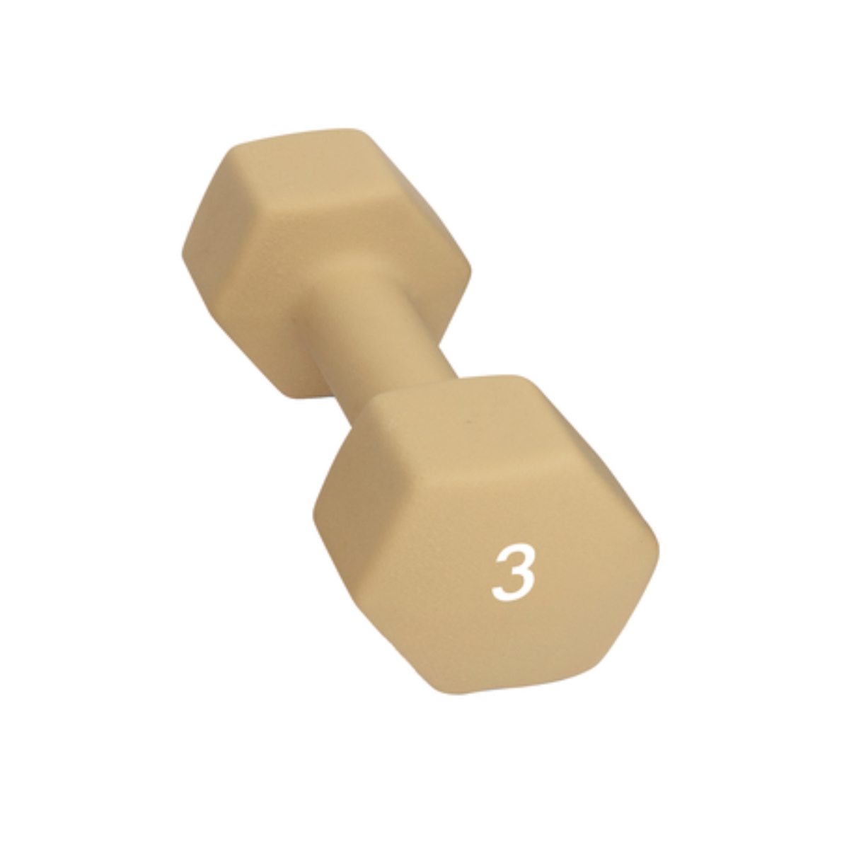 Abilica Hex DumbBell 3 kg Beige