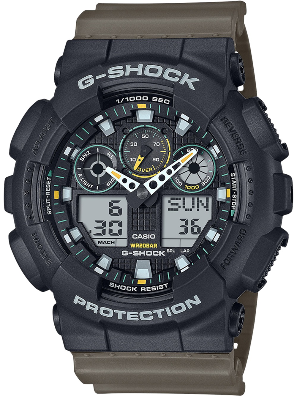 Casio GA-100TU-1A3ER Herreur G-Shock Classic