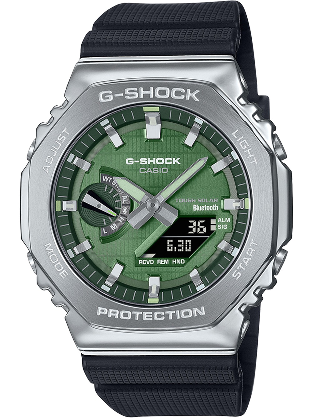 Casio GBM-2100A-1A3ER Herreur G-Shock G-Steel Solar