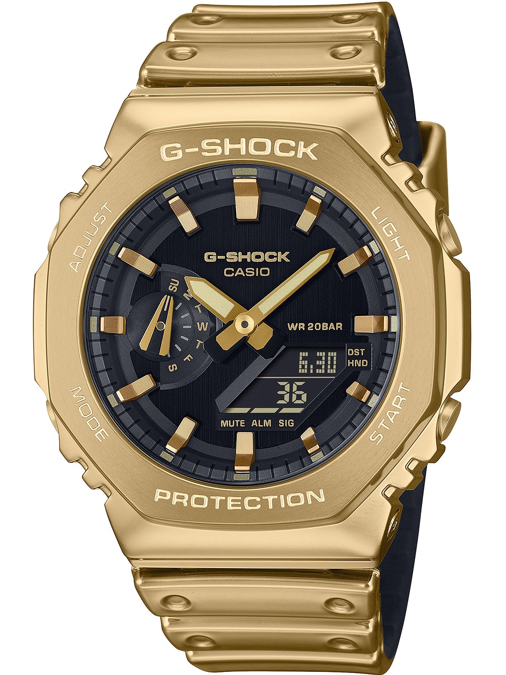 Casio GM-2100YMG-9AER Herreur G-Shock G-Steel