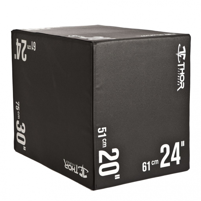 Thor Fitness Soft Plyo Box (75, 61 & 51 cm)