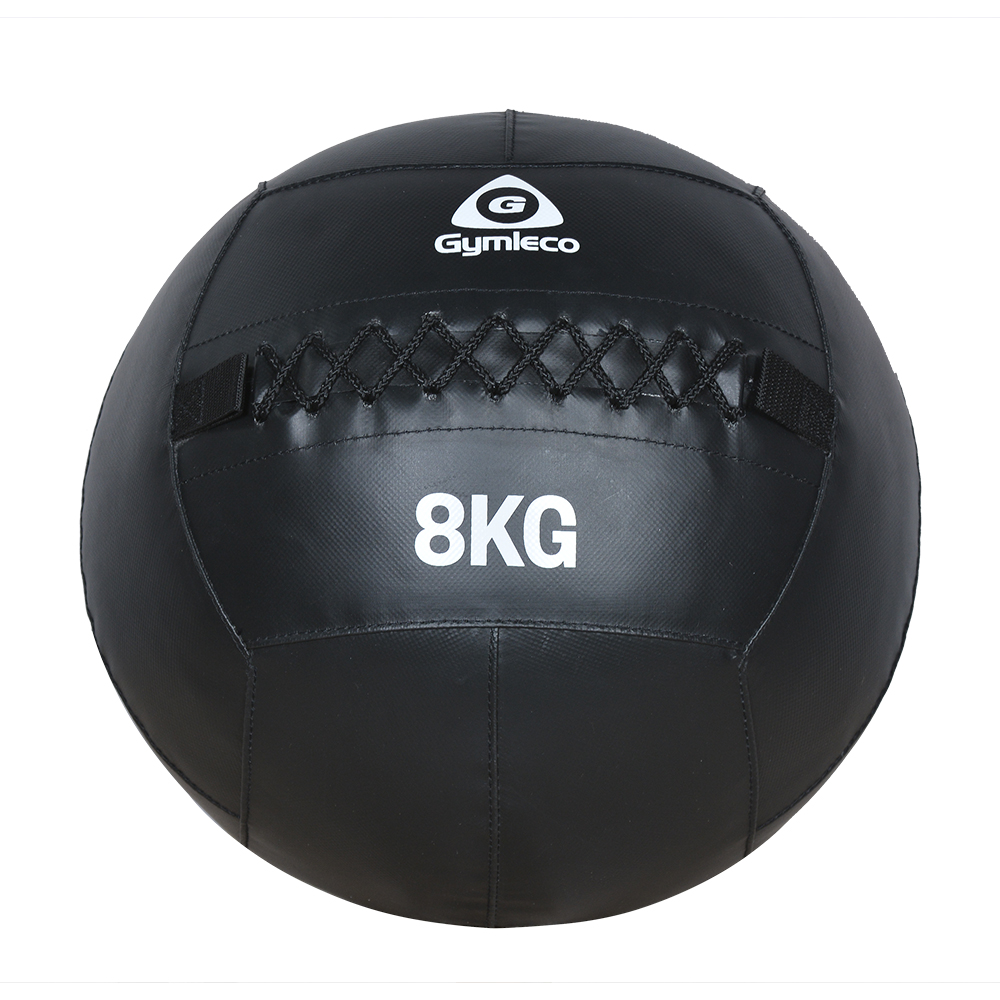 Gymleco Wall Ball 8kg, Sort