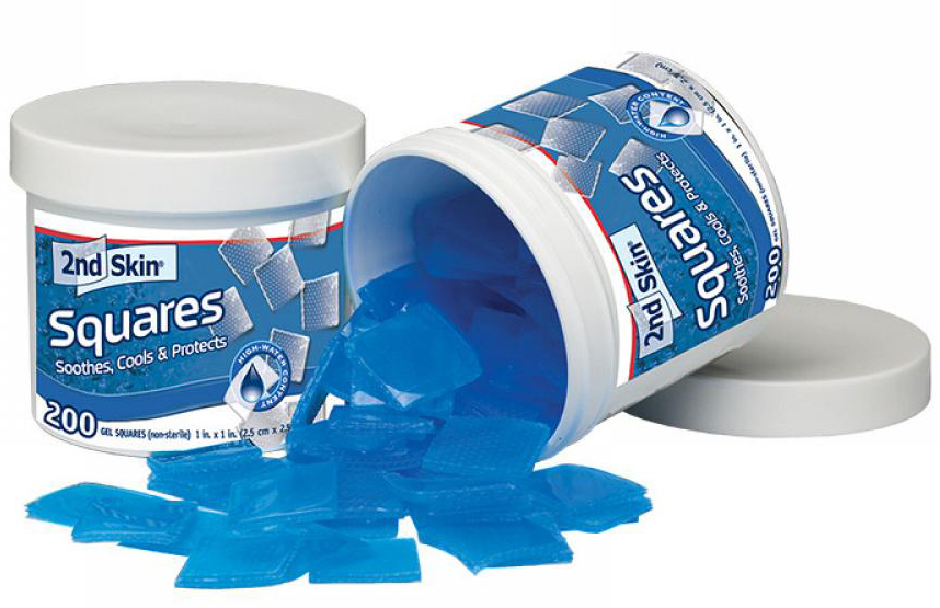 Spenco 2nd Squares Skin Plaster (200stk. 2,5 x 2,5cm)