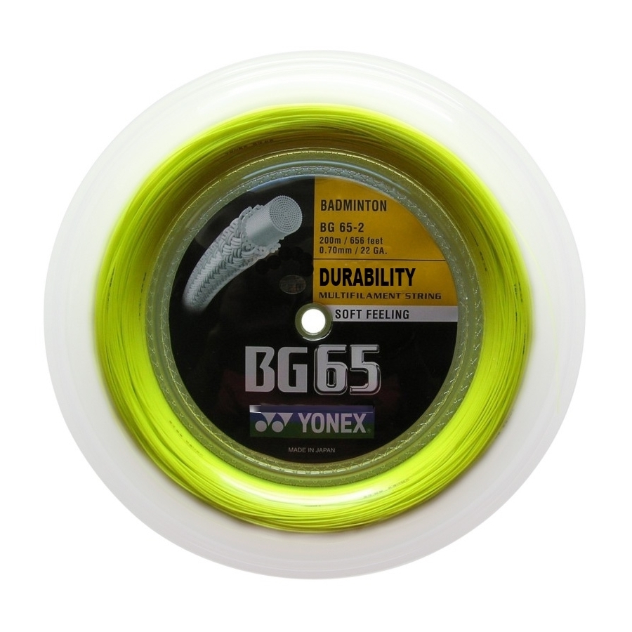Yonex BG 65 Gul 200m