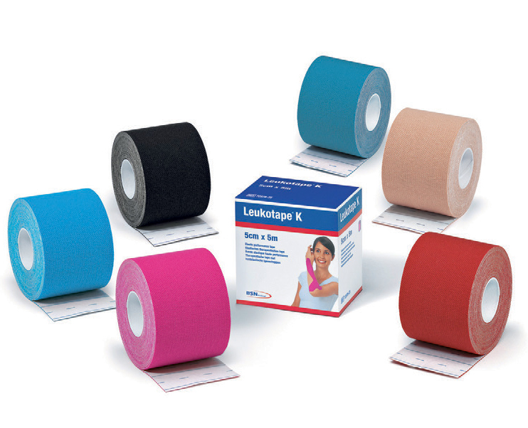 BSN Kinesiologi Tape (5cm x 5m) Rød