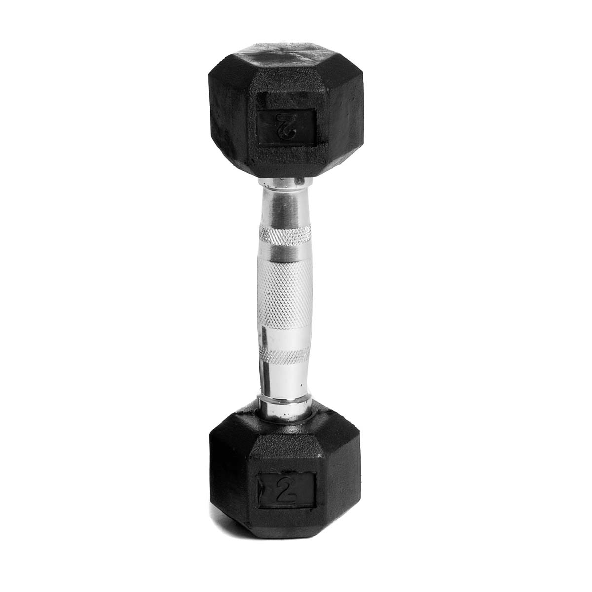 Hex Dumbbell 2 kg Black/Silver