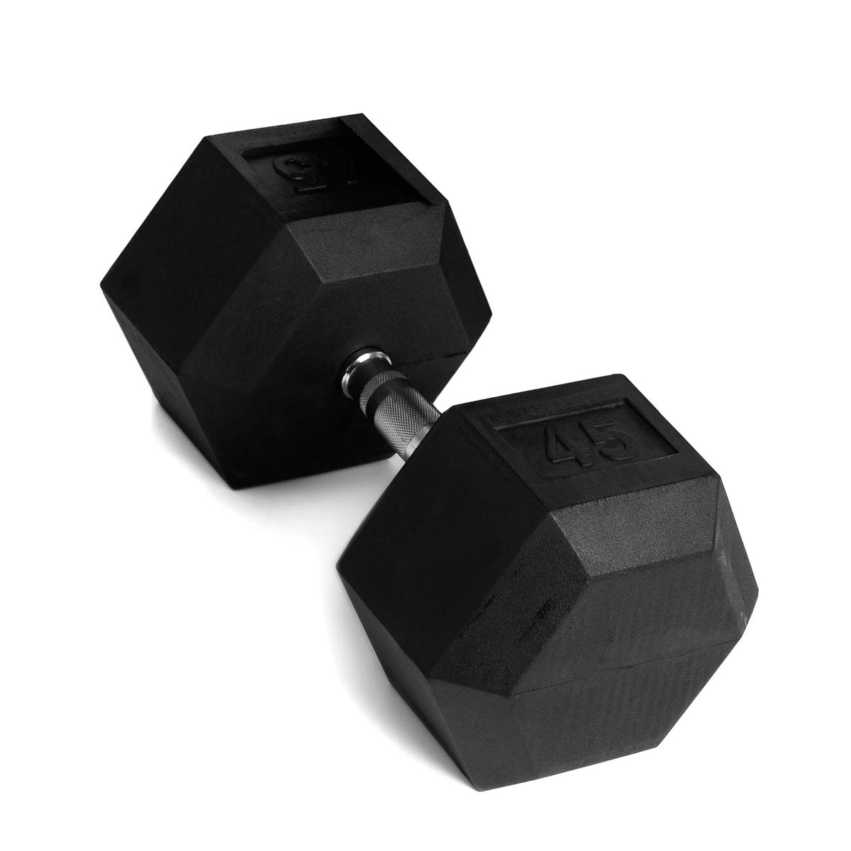 Hex Dumbbell 45 kg Black/Silver