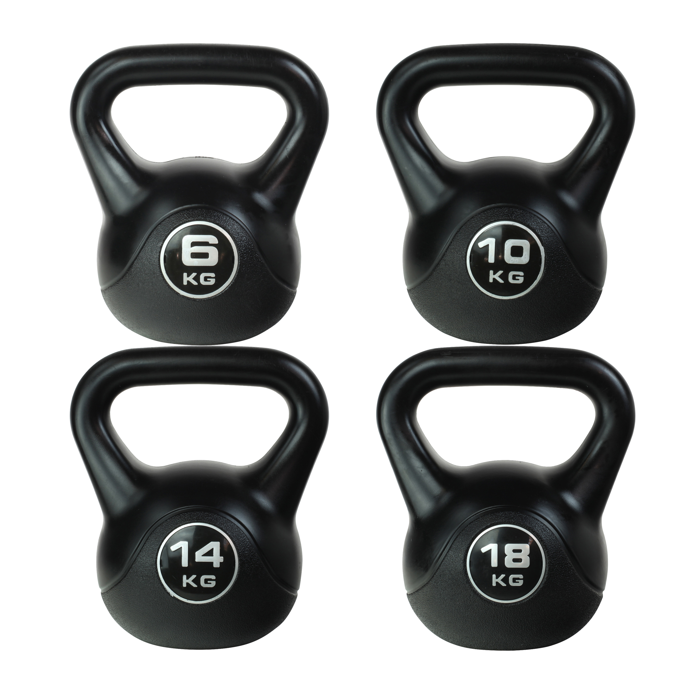 Odin Vinyl Kettlebell PAKKETILBUD (6, 10, 14, 18kg)